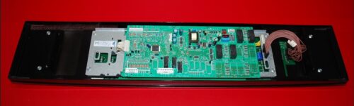 Part # W10408274, 8507P080-60 Jenn-Air Oven Control Panel And Control Board (used, overlay good - Black)