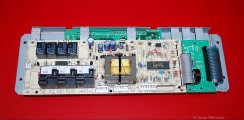 Part # 7601P622-60, 74005428 Maytag Oven Electronic Control Board (used, overlay fair - White)