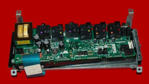 GE Oven Touch Keypad and Control Board WB27T11181 | WB27T11148 | OEM Used Tested (overlay fair - Black)