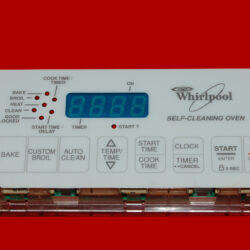 Part # 8522509 | 6610321 | Whirlpool Gas Oven Control Board (overlay fair - White)