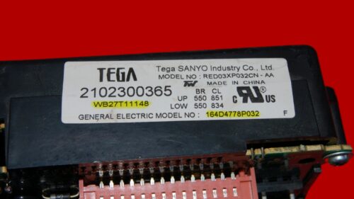 GE Oven Touch Keypad and Control Board WB27T11181 | WB27T11148 | OEM Used Tested (overlay fair - Black)