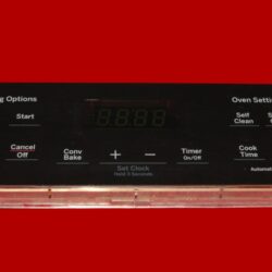 GE Oven Control Board 164D8450G174 | OEM Used Tested (overlay good - Black)
