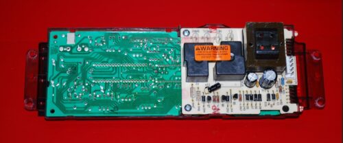 Part # 31771301 Amana Oven Electronic Control Board (used, overlay good - Red/Black)