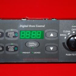 Part # 31-32088501-0 Amana Oven Electronic Control Board (used, overlay good - Dark Gray)