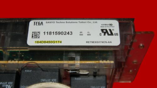 GE Oven Control Board 164D8450G174 | OEM Used Tested (overlay good - Black)