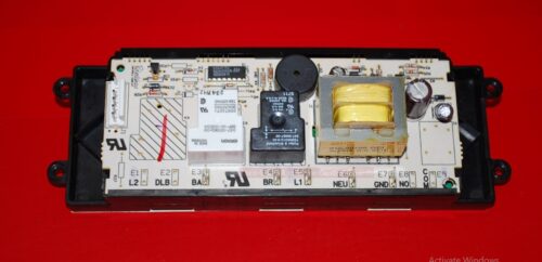 Part # 164D3086G002 GE Oven Electronic Control Board (used, overlay fair - White,Yellow)