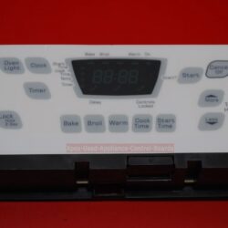 Part # W10363661 Whirlpool Oven Electronic Control Board (used, overlay good - White)