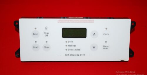 Part # 316222905 Frigidaire Oven Electronic Control Board (used, overlay fair - White)
