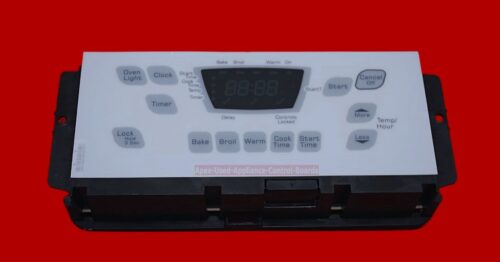 Part # W10363661 Whirlpool Oven Electronic Control Board (used, overlay good - White)
