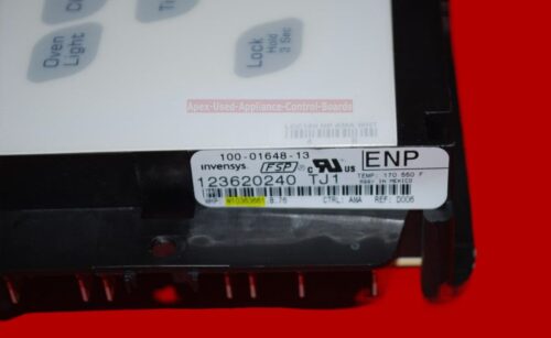 Part # W10363661 Whirlpool Oven Electronic Control Board (used, overlay good - White)