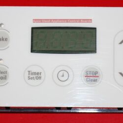 Part # 316222810 Frigidaire Oven Electronic Control Board (used, overlay good - bisque)