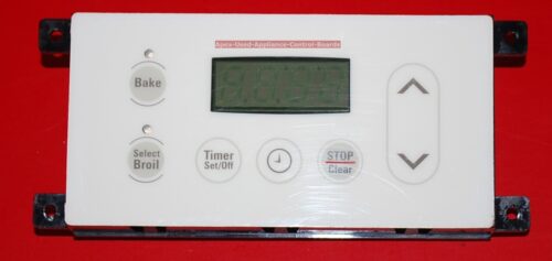 Part # 316222810 Frigidaire Oven Electronic Control Board (used, overlay good - bisque)
