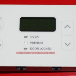 Part # 316207502 Frigidaire Oven Electronic Control Board (used, overlay good - bisque)
