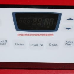 Part # 8507P197-60 Maytag Oven Electronic Control Board (used, overlay good - white)