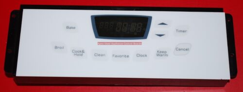 Part # 8507P197-60 Maytag Oven Electronic Control Board (used, overlay good - white)