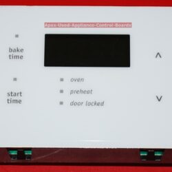 Part # 316557200 Frigidaire Oven Electronic Control Board (used, overlay fair - white)
