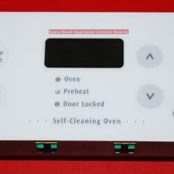 Part # 316418200 Frigidaire Oven Electronic Control Board (used, overlay good - white)