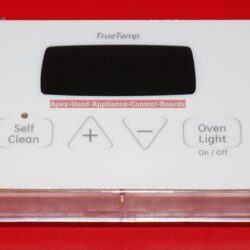 Part # WB27K10338, 164D8450G002 GE Oven Electronic Control Board (used, overlay fair - bisque)
