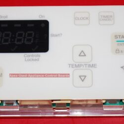 Part # 9761110, 6610446 Whirlpool Oven Electronic Control Board (used, overlay fair - bisque)