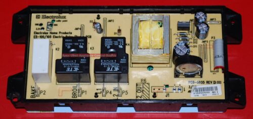 Part # 316455400 Frigidaire Oven Electronic Control Board (used, overlay poor - white)