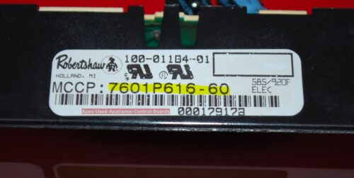 Part # 5701M271-60 | 7601P616-60 Maytag Oven Control Board (used, overlay good - Black)