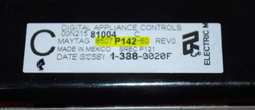 Part # 8507P142-60 | WP5701M829-60 | Whirlpool Oven Control Board (used, overlay fair - Bisque)