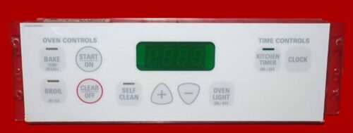 Part # WB27T10468 | 191D3776P003 | GE Oven Control Board (overlay fair - White)