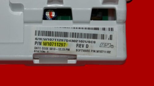 Whirlpool Washer Control Board - W10711297