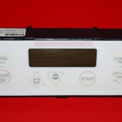 Part # 191D3159P103, WB27T10350 GE Oven Electronic Control Board (used, overlay fair - Bisque)
