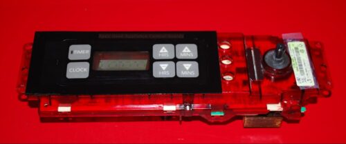 Part # 31864501 Amana Oven Electronic Control Board (used, overlay fair - Black/Red)