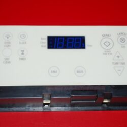 Part # W10173537 Whirlpool Oven Electronic Control Board (used, overlay good - Bisque)