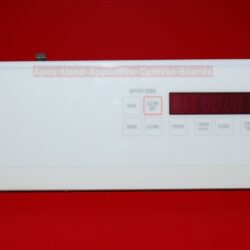 Part # WB36K5067, WB27K5047, ERC-15800-RP GE Oven Touch Panel And Control Board (used, overlay good - White)