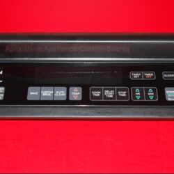Part # 8300431, 4452890 Whirlpool Oven Control Panel And Control Board (used, overlay good - Black)
