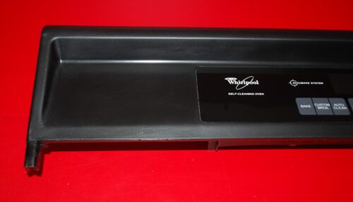 Part # 8300450, 8302994, 8302993 Whirlpool Oven Touch Panel And Control Board (used, overlay good - Black)