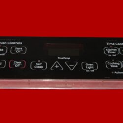 GE Oven Control Board 164D8450G173 WB27X29091 OEM Used Tested (overlay fair - Black)