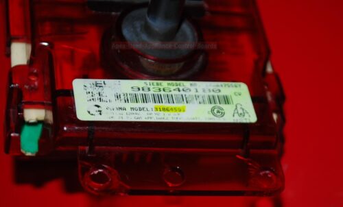 Part # 31864501 Amana Oven Electronic Control Board (used, overlay fair - Black/Red)