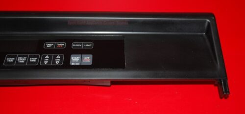 Part # 8300450, 8302994, 8302993 Whirlpool Oven Touch Panel And Control Board (used, overlay good - Black)