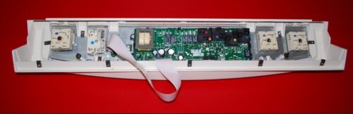 Part # WB36T10667, WB27T10862, WB27T10611 GE Oven Control Panel And Control Board (used, overlay good - Bisque)