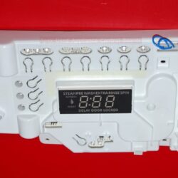 Part # WH12X10482 GE Front Load Washer Usher Interface Control Board (used)