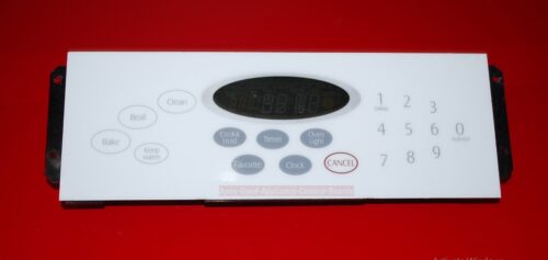 Part # 8507P237-60 Maytag Oven Electronic Control Board (used, overlay fair - white)