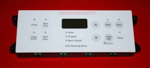 Part # 316557100 Frigidaire Oven Electronic Control Board (used, overlay fair - White)