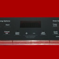 GE Oven Control Board - WB27X29093 | 164D8450G178 (overlay fair - Dark Gray)