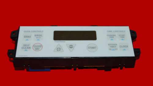 GE Oven Control Board WB27T10355 | 191D3159P111 | OEM Used Tested (overlay fair - White)