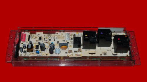 GE Oven Control Board 164D8450G173 WB27X29091 OEM Used Tested (overlay fair - Black)