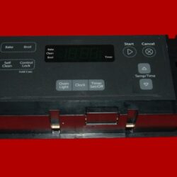 Part # WHPW10424886 | W10424886 | Whirlpool Oven Control Board (overlay fair - Dark Gray)