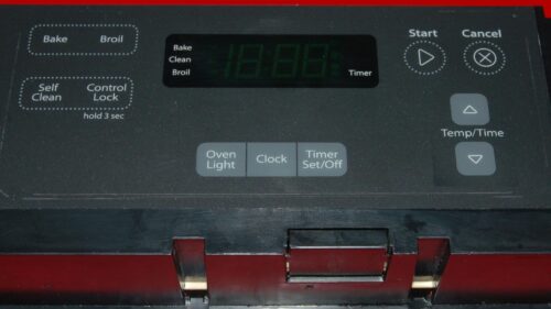 Part # WHPW10424886 | W10424886 | Whirlpool Oven Control Board (overlay fair - Dark Gray)