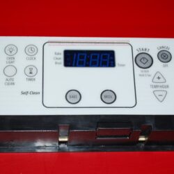 Part # W10108220 Whirlpool Oven Electronic Control Board (used, overlay fair - White)