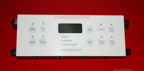 Part # 316207500 Frigidaire Gas Oven Electronic Control Board (used, overlay fair - Bisque)