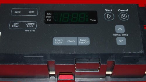 Part # WHPW10424886 | W10424886 | Whirlpool Oven Control Board (overlay fair - Dark Gray)