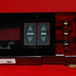 Part # 164D2851P008, WB27X5526 GE Oven Electronic Control Board (used, overlay fair -Black)